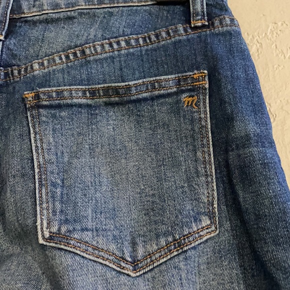 Madewell High-Rise Denim Shorts in Glenoaks Wash Denim f7019 - Picture 8 of 10